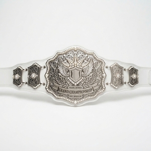 Cinturón de Campeonato Personalizado Premium, Trofeo Deportivo Personalizado, Cinturón de Premio con Placa de Metal y Correa de Cuero, Fabricante de Cinturones para Ganadores de Torneos - Product Image 1