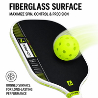 Nouvelle pagaie de pickleball professionnelle GEN4 Honeycomb pour entraînement, en carbone T700 16 mm, haute qualité, portable et durable