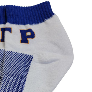 Calcetines Deportivos de Algodón Elástico Suave para Mujer, Diseño Personalizado con Letras Griegas Bordadas 1922, Corte Bajo, para Uso Casual - Product Image 2