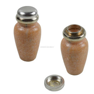 Urnas de Metal con diseño de tema Natural, recuerdo de cremación, urnas de Metal sólido, el mejor diseño para cenizas funerarias y humanos - Product Image 3