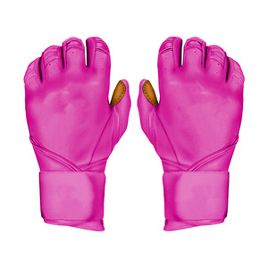 Gants de frappe en cuir OEM, commande en gros, gants de sport respirants personnalisables pour hommes, équipement de baseball, prix direct usine - Product Image 2