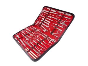 ชุดเครื่องมือผ่าตัด 157 ชิ้น ทำจากเหล็กกล้าไร้สนิม ชุดผ่าตัดทั่วไป ชุดผ่าตัดแบบใช้ซ้ำได้ - Product Image 4