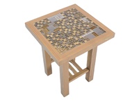 Table basse ou comptoir de cuisine en pierre semi-précieuse Sodalite, un décor intemporel