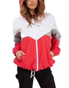 2026 Custom Logo OEM Outdoor Knitted Embroidery Waterproof Windproof Breathable Women Hoodie <b>Jackets</b> <b>Rain</b> <b>Jacket</b> OEM Service - Product Image 6
