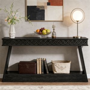 Mesa de Consola con Espacio de Almacenamiento y Características de Recibidor para la Entrada - Product Image 2