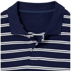 Chemises polo personnalisées avec logo imprimé, manches courtes pour homme, avec broderie, tissu tricoté respirant et tendance. - Product Image 5
