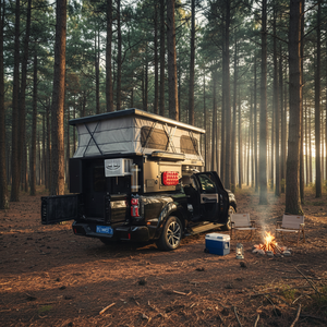 Camper todoterreno con techo elevable, caravana RV, casa móvil con cocina y espacio para dormir, unidad de viaje todoterreno - Product Image 1