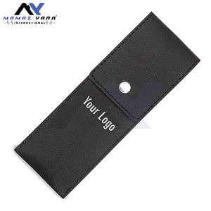 Navaja de Afeitar Recta Personalizada con Logotipo para Hombre, Navajas para Barbero, Navaja de Afeitar Recta con Bloqueo Giratorio, Estuche de Cuero Personalizado - Product Image 2