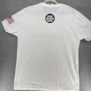 เสื้อยืดคอกลมผ้าฝ้าย100% ถักแบบสั่งทำสวมใส่สบายและทนทาน - Product Image 6