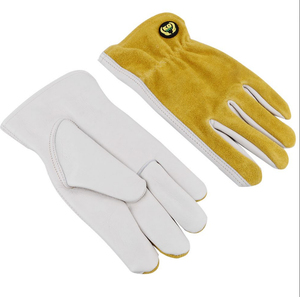 Guantes de Trabajo de Cuero Vacuno de Primera Calidad, Guantes de Seguridad Industriales para Construcción, Jardinería, Protección, Resistentes a la Abrasión - Product Image 3
