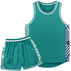 Conjunto de Camiseta y Pantalones Cortos de Baloncesto Personalizados para Mujer, Uniformes de Baloncesto Transpirables de Secado Rápido, Ropa Deportiva sin Mangas para Entrenamiento - Product Image 3