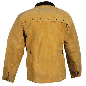 Top Quality <b>Cheap</b> Price Leather Welding <b>Jacket</b> for Men Custom Made Best Quality Solid Material Leather <b>Jacket</b> - Product Image 6