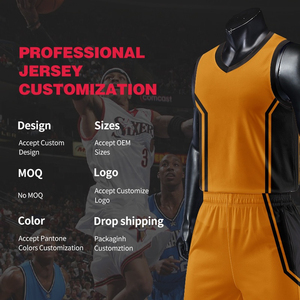 T-shirt de basket-ball personnalisé pour hommes, uniforme de basket-ball par sublimation, maillot rétro professionnel, vêtements de basket-ball respirants VL861 - Product Image 3