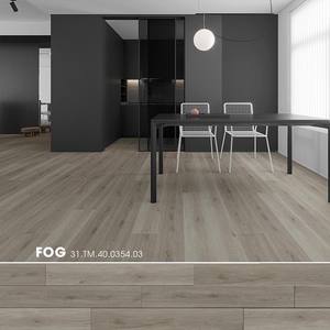 Revêtement de sol vinyle SPC de luxe à noyau rigide texturé, résistant à l'eau et antidérapant, système de clic hybride LVT pour villas et appartements - Product Image 3