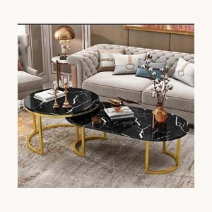 Customized Designer Metal Marble Coffee Table Stylish New Design Premium Handmade UNIQUE DESIGN Coffee Table Set Contemporary - Product Image 5