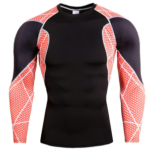 High Quality Custom Printed BJJ Rash Guard Sweat Absorbent Quick Dry Compression MMA Jiu Jitsu Training Compression Rash Guard - Product Image 5