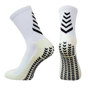 Chaussettes de football personnalisées à compression pour équipes sportives, chaussettes longues rayées en coton pour l'automne, vente en gros - Product Image 6