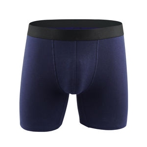Caleçons Boxers Homme en Fibre de Bambou Bio, Taille Mi-Haute, Respirants, Grandes Tailles, 100% Véganes, Anti-Bactériens, Séchage Rapide, Écologiques - Product Image 5