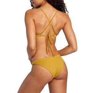 Traje de Baño Bikini a Cuadros de Moda para Mujer, Dos Piezas, Ligero, Ropa de Playa de Verano, Personalizado con Etiqueta Privada OEM - Product Image 6