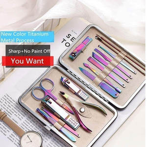 Multi function Stainless Steel Nail Clipper Set Manicure Pedicure Scissor Tweezers Nail Art Tools Set - Product Image 4