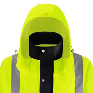 Factory Direct Supply Custom Logo <b>Waterproof</b> High Visibility <b>Working</b> Jacket CE Certified Comfortable Breathable in Cheap Price - Product Image 5