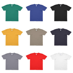 T-shirt noir uni de haute qualité 230 GSM avec logo personnalisé pour homme, t-shirt en coton respirant surdimensionné pour streetwear décontracté - Product Image 2