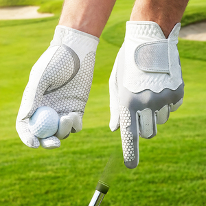 Guantes de Golf para Zurdos de Primera Calidad, con Logotipo Personalizable, Impermeables, Antideslizantes, Transpirables, de Piel de Oveja Suave - Product Image 4