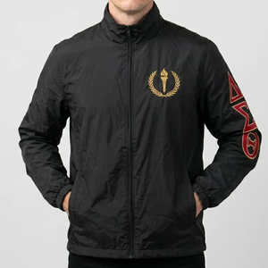 delta sigma theta custom polyester <b>Jacket</b> Premium Quality <b>Waterproof</b> Windbreaker <b>thin</b> quick dry Streetwear Style OEM ODM - Product Image 5