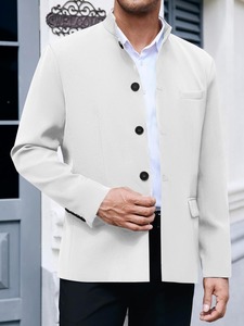 Men's Traditional Bavarian Trachtenjanker <b>Jacket</b> Stand <b>Collar</b> German Alpine Janker Formal Oktoberfest Trachten <b>Jacket</b> - Product Image 2