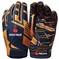 Guantes de Fútbol Americano Personalizados con Logotipo de Marca, Calidad Premium para Adultos, Nuevo Diseño, Guantes Deportivos del Mejor Fabricante