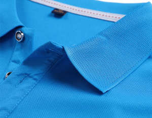 พิมพ์ลายโลโก้ตามสั่ง เสื้อยืดผู้ชาย คุณภาพสูง ผ้าฝ้าย 100% เนื้อผ้าวอร์สเตด ระบายอากาศได้ดี กันยับ แห้งเร็ว - Product Image 2