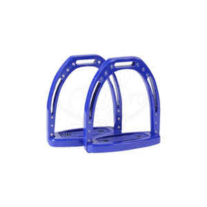 Étriers Jin en aluminium thermolaqué avec pierres décoratives, 4,75 pouces, étriers d'équitation de qualité supérieure - Product Image 1