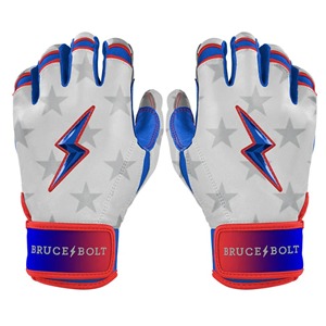 Cuff Leather Batting Gloves <b>Hook</b> Loop Closure Wrist Support LightweightHigh Quality Baseball Batting Gloves - Product Image 1