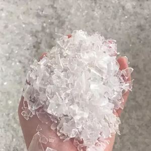 Flocons de PET recyclé avancés, faible teneur en PVC, faible humidité, bleu clair, pour la production de fibres, l'emballage et le moulage par injection - Product Image 5