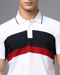 เสื้อโปโลผู้ชายราคาโรงงาน ลายซับลิเมชั่น ขายดี แฟชั่นล่าสุด ลายเรียบ ผ้าแคนวาส ปรับแต่งได้ พร้อมสกรีนโลโก้ส่วนตัว - Product Image 4