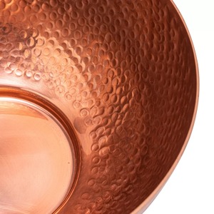 Vase de table moderne fait main, éco-responsable, très demandé, en aluminium noir, résistant à l'eau, bol décoratif - Product Image 5