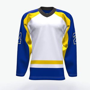 เสื้อฮอกกี้เยาวชนทีมสั่งทำผ้าตาข่ายบริการ OEM จากดีไซเนอร์แฟชั่น - Product Image 2