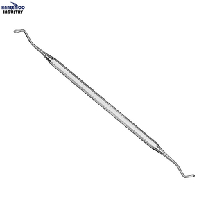 Instrumentos Dentales SILVER de Doble Extremo para Excavadora Manual, Tamaño 18, Clase I, 30 Posiciones de Mandíbula, Aprobados por CE e ISO - Product Image 1