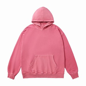 Sweat à capuche zippé pour homme en mélange de coton premium, effet délavé, avec fermeture éclair intégrale et style urbain contemporain - Product Image 3