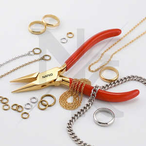 Jewelry Making Premium Chain Nose Pliers 120mm Handmade Wire Craft <b>Tools</b> Stainless Steel Polished Finish Jewelry DIY Craft <b>Tools</b> - Product Image 5