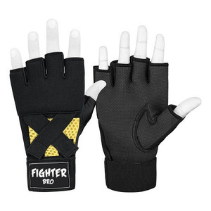 Gants d'entraînement de boxe en néoprène, style à enroulement rapide, respirants, avec support de poignet, MMA, taille personnalisée - Product Image 6