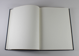 สมุดบันทึกปกแข็งแบบกำหนดเอง 72 แผ่น/144 หน้า ทำจากกระดาษฝ้ายรีไซเคิลทำมือ พร้อมการเย็บกาว - Product Image 3