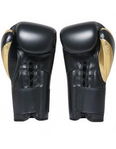 Custom Logo Boxing <b>Gloves</b> Genuine Leather <b>Lace</b> Up Training <b>Gloves</b> Wholesale - Product Image 3