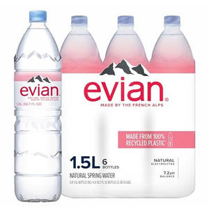 Evian 330ml Mineral <b>Water</b> in Plastic Pet Bottle - Product Image 2