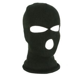 Vente en gros d'usine : cagoule intégrale tricotée pour hommes et femmes, cagoule à marque privée - Product Image 4