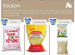 Parfum parfumé de riz aromatique au jasmin vietnamien Basmati 5% grain long cassé 5kg 10kg 20kg sacs séchés ANNA DO Riz vente en gros - Product Image 5