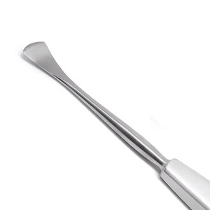 Élévateurs osseux chirurgicaux vétérinaires orthopédiques à double tête en acier inoxydable allemand, couteau à décoller, manuels, autoclavables - Product Image 4