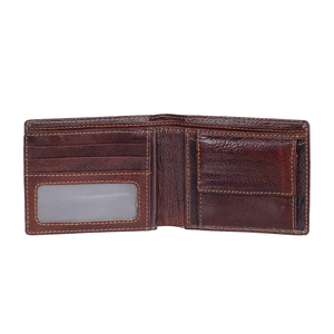 Inexpensive Cheap Stock Man Leather <b>Wallets</b> Short Open RFID Coin Purse Credit Card <b>Holders</b> Ready To Ship Bulk Export Online Sale - Product Image 2