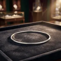 Bracelet jonc fin minimaliste fait main en argent sterling 925, poli, uni, ouvert, bijoux de mode pour femme, vente en gros