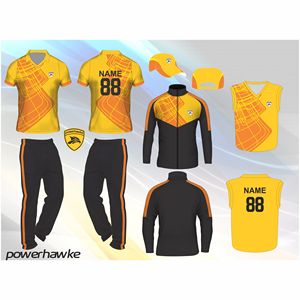 Conjunto completo de uniforme de cricket con color de tamaño de nombre de equipo personalizado y logotipo para jugadores a precio normal - Product Image 2